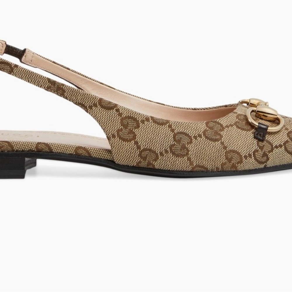 Gucci Brown Loafers with Iconic GG Canvas
